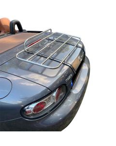 Mazda MX-5 NC (Mark 3) Roadster (Fabric Top) Luggage Rack CHROME 2005-2014