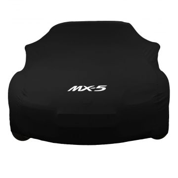 Indoor car cover Mazda MX-5 NC Berlin Black with print