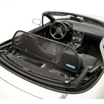 Mazda MX-5 NA & NB Aluminium Wind Deflector - Black 1989-2005